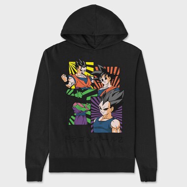 Dragon Ball Z 52, Унисекс Мъжко Суичър