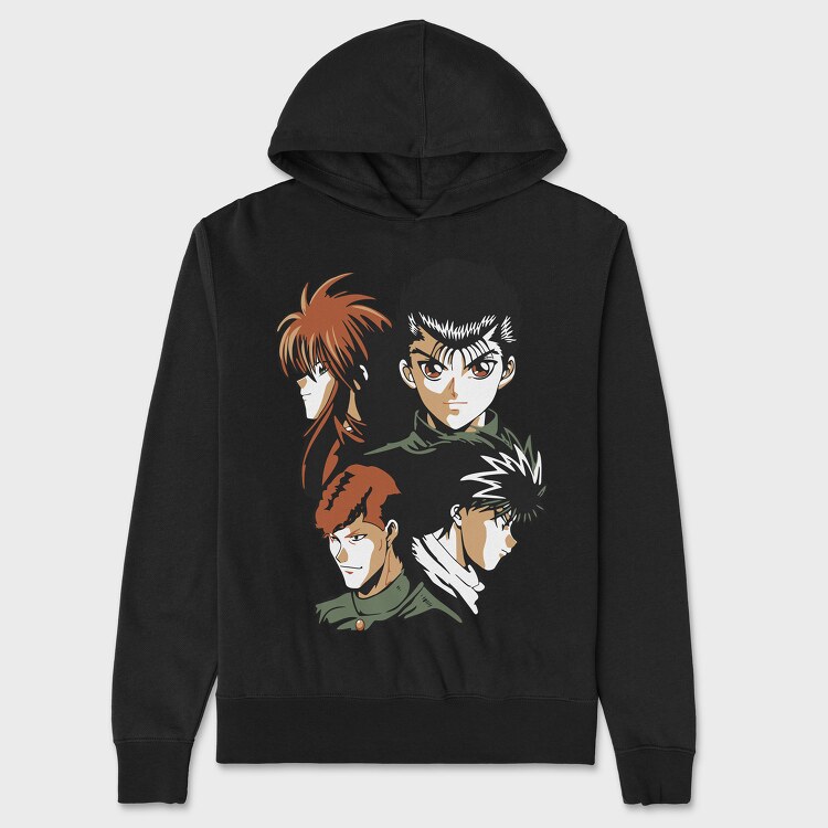 Yu Yu Hakusho 3, Унисекс Мъжко Суичър