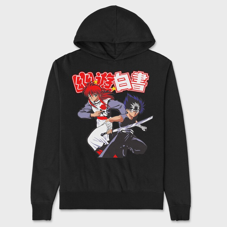Yu Yu Hakusho 7, Unisex Men's Hoodie