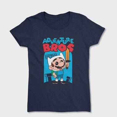 Adventure Bros Mario, Women's T-Shirt