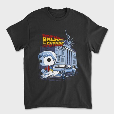 Back to the Future, Unisex Men's T-Shirt