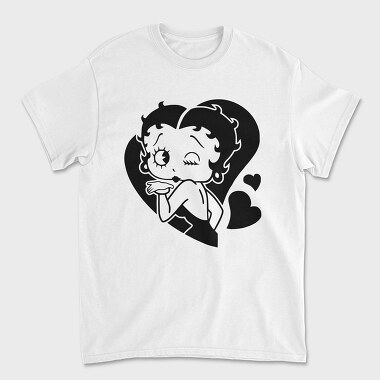 Betty Boop 54, Unisex Men's T-Shirt
