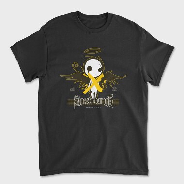 Black Angel 2, Unisex Men's T-Shirt
