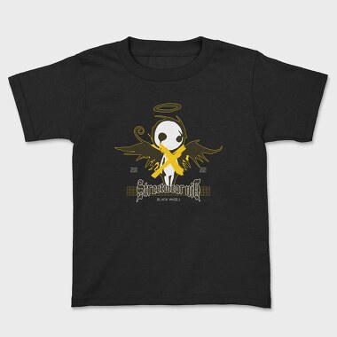Black Angel 2, Kids' T-Shirt