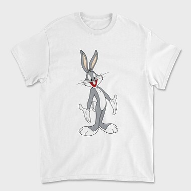 Cartoon Retro Bugs Bunny 2, Unisex Men's T-Shirt