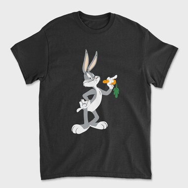 Cartoon Retro Bugs Bunny 4, Unisex Men's T-Shirt