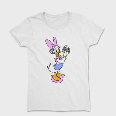 Cartoon Retro Daisy Duck 2, Women's T-Shirt