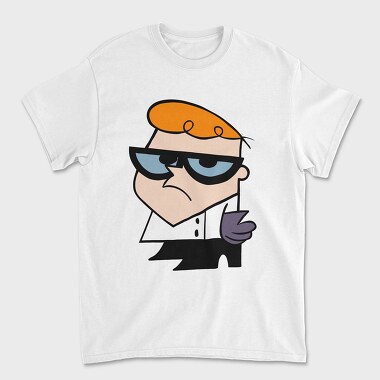 Cartoon Retro Dexter Laboratory 2, Unisex Men's T-Shirt