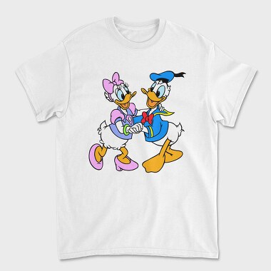 Cartoon Retro Disney 3, Унисекс Мъжка Тениска
