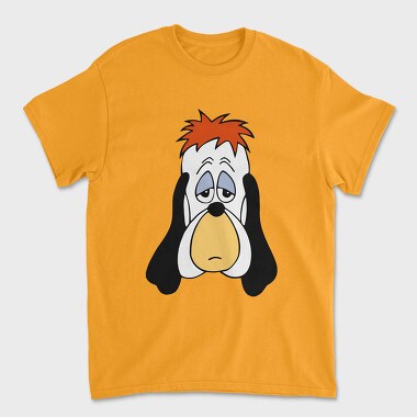 Cartoon Retro Droopy 1, Unisex Men's T-Shirt