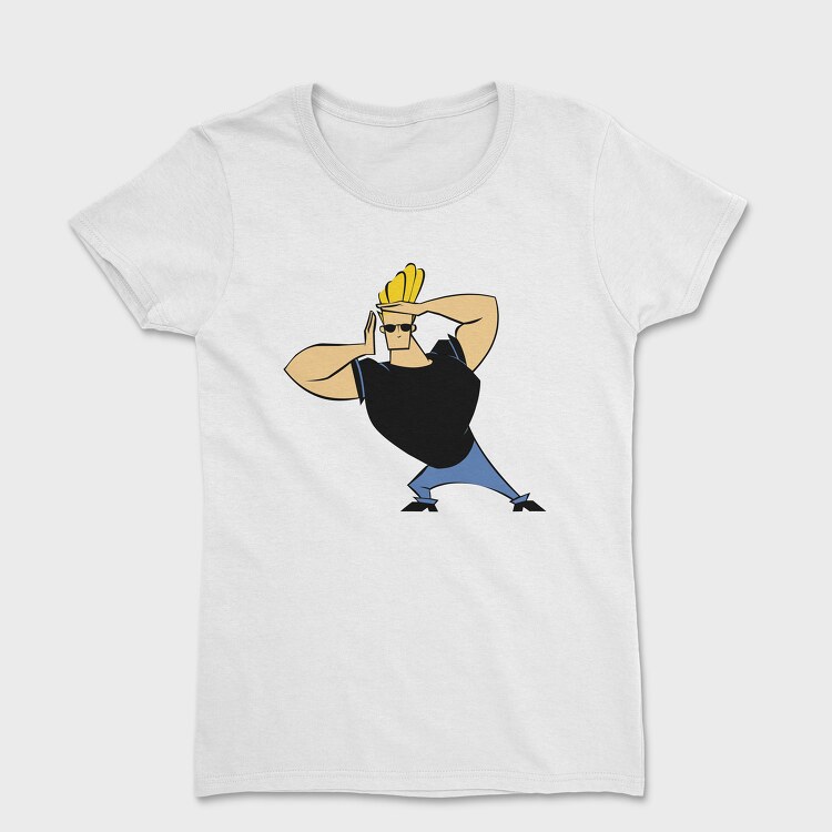 Cartoon Retro Johny Bravo 2, Women's T-Shirt