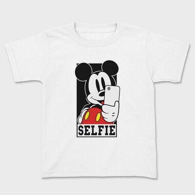 Cartoon Retro Mickey Mouse 1, Kids' T-Shirt