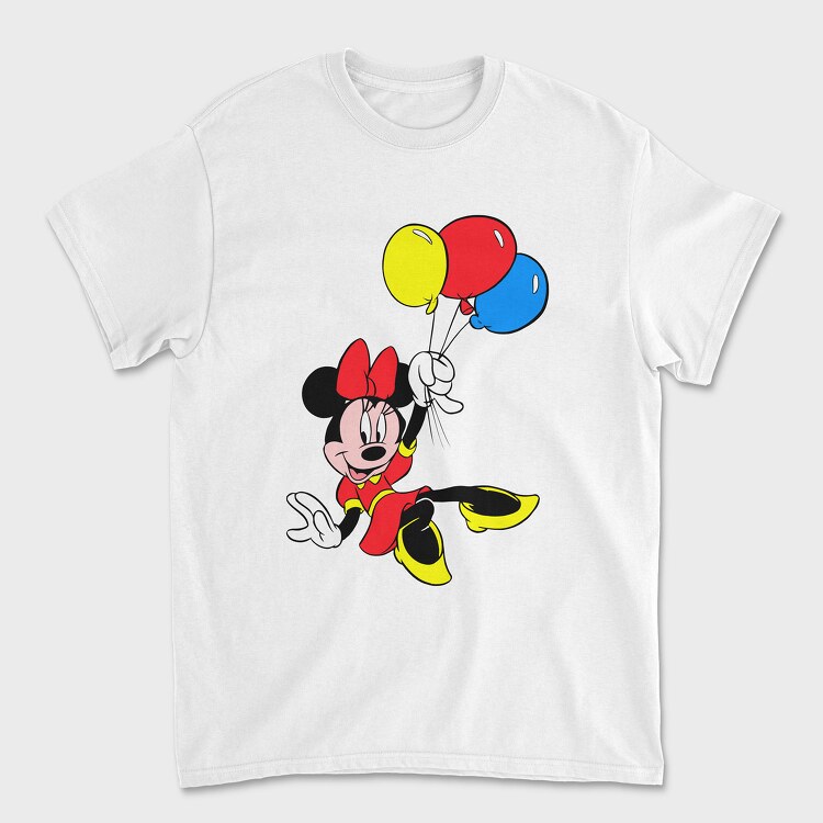 Cartoon Retro Minnie 3, Unisex Men's T-Shirt