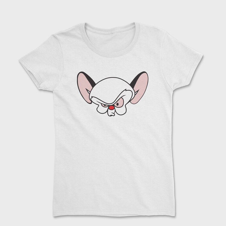Cartoon Retro Pinky and Cerebro 2, Дамска Тениска