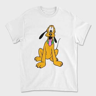Cartoon Retro Pluto 6, Unisex Men's T-Shirt