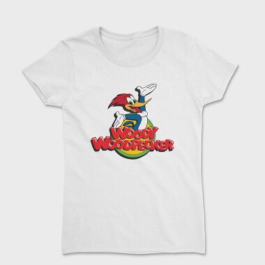 Women's T-Shirt, Cartoon Retro Woody Woodpecker 4