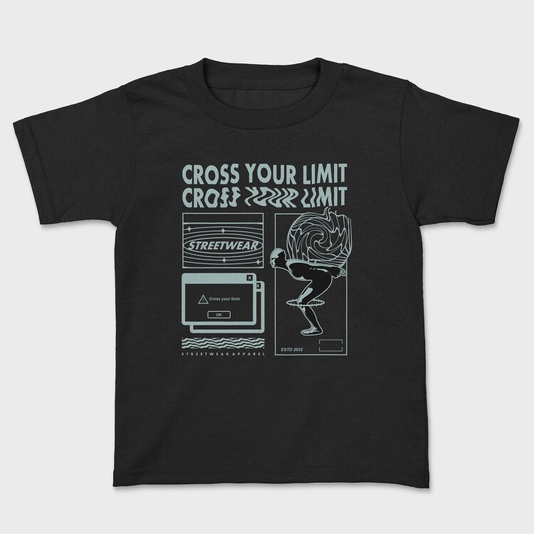 Cross Your Limits 2, Kids' T-Shirt