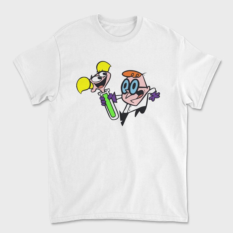Dexter Laboratory 5, Унисекс Мъжка Тениска