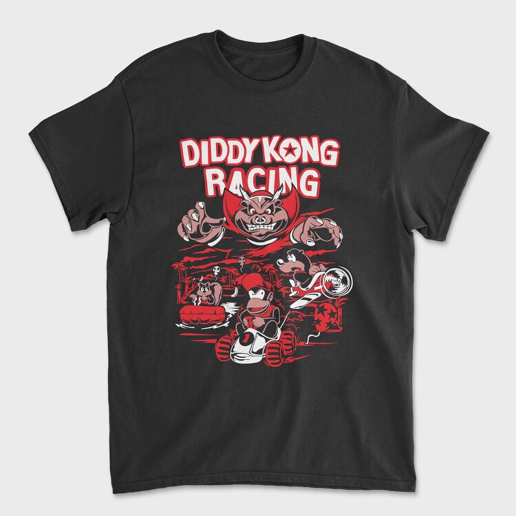 Diddy Kong Racing, Unisex Men's T-Shirt