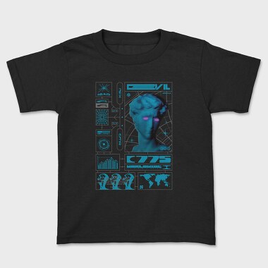 Electric Evil 1, Kids' T-Shirt