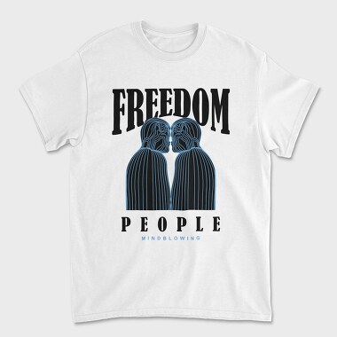 Freedom People 2, Unisex Men's T-Shirt