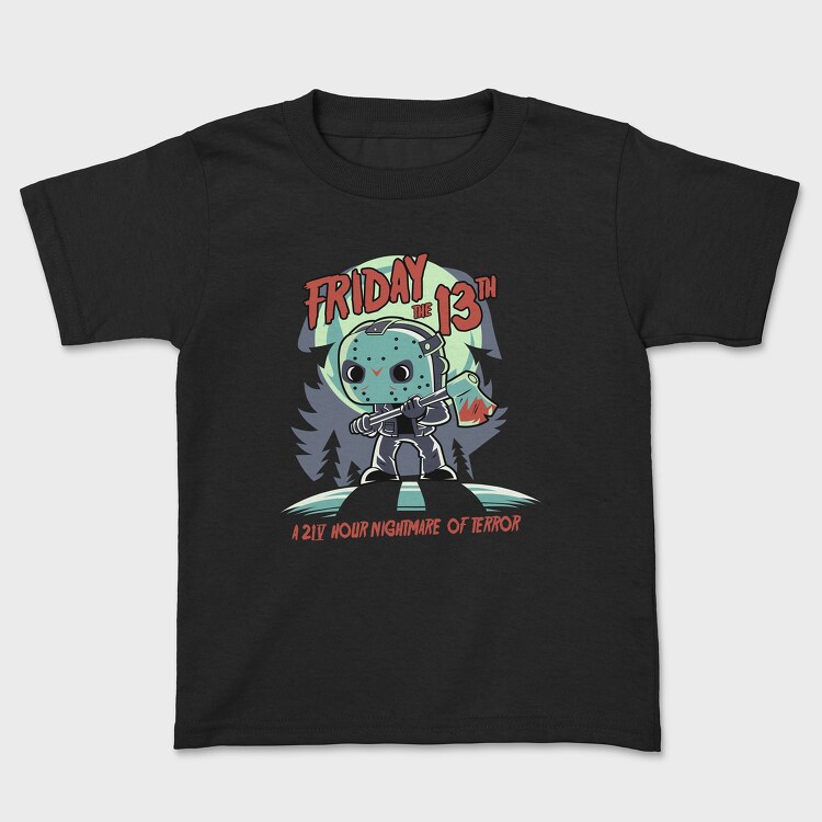 Friday the 13 Th, Kids' T-Shirt