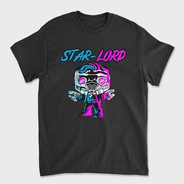 Funko Star Lord Pop, Unisex Men's T-Shirt