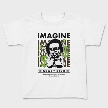 Imagine 2 1, Kids' T-Shirt
