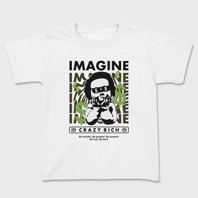 Imagine 2 1, Kids' T-Shirt