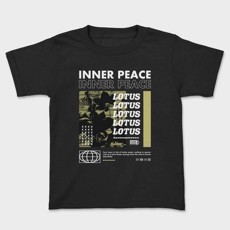 Inner Peace 2, Kids' T-Shirt