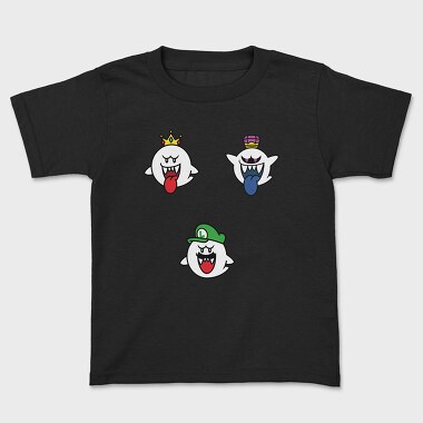 King Boo Boo Spin Boo Luigi, Kids' T-Shirt