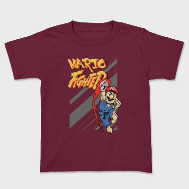 Mario Fighter, Kids' T-Shirt