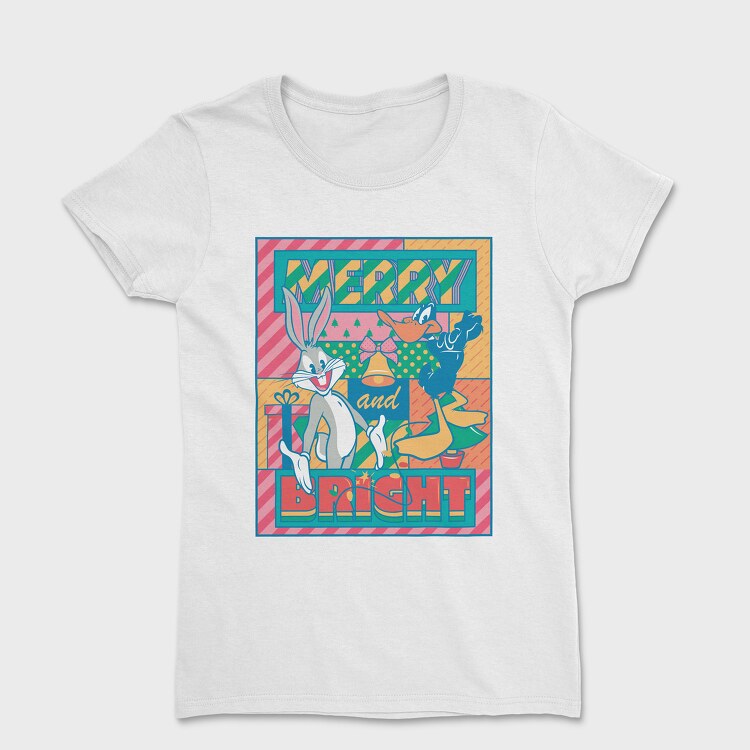 Merry and Bright, Women's T-Shirt