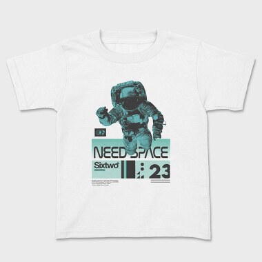 Kids' T-Shirt, Need Space 1
