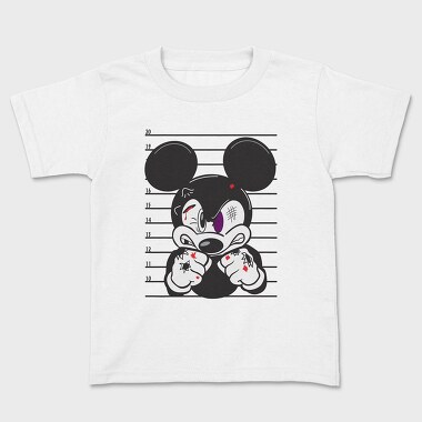 Prisoner Mickey Mouse, Kids' T-Shirt