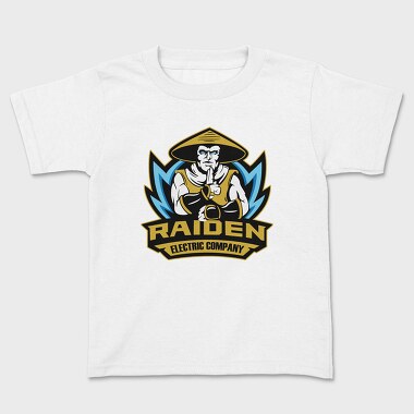 Raiden Mortal Kombat, Kids' T-Shirt