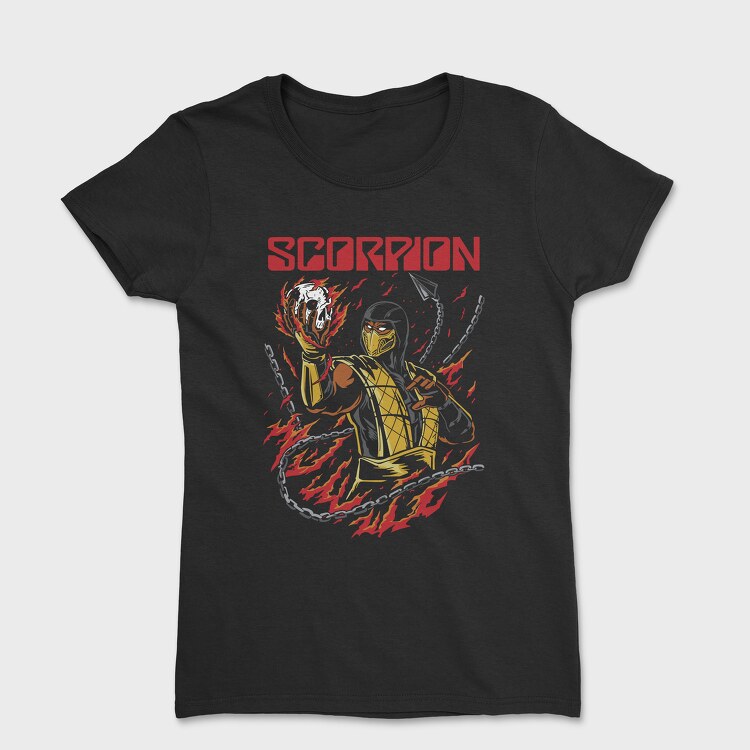 Scorpion Mortal Kombat, Дамска Тениска