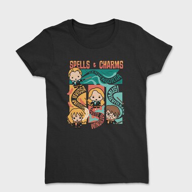 Spells and Charms Harry Potter, Women's T-Shirt