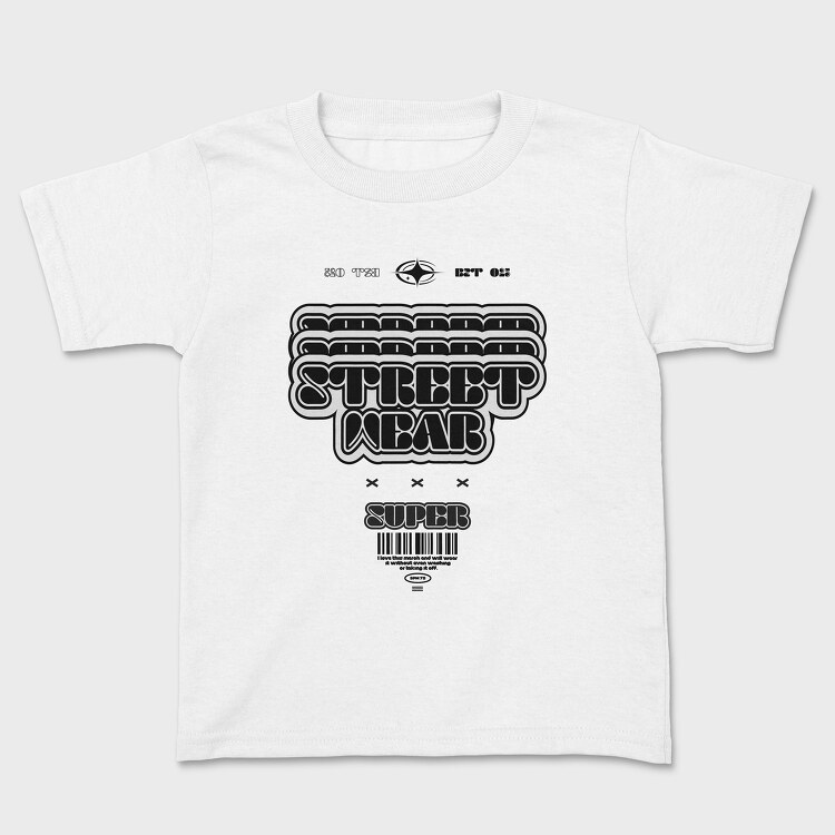 Street Waer 2, Kids' T-Shirt