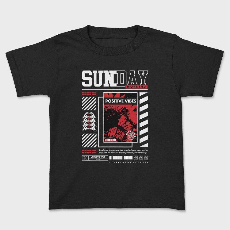 Sunday 2, Kids' T-Shirt