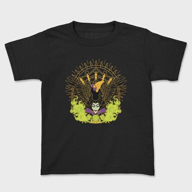 Villanas Disney Malefica D, Kids' T-Shirt