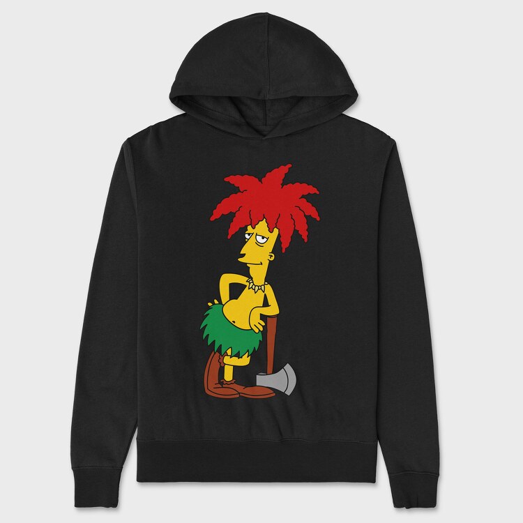 Sideshow Bob 01, Унисекс Мъжко Суичър