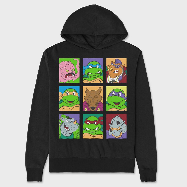 Teenage Mutant Ninja Turtles 5, Unisex Men's Hoodie