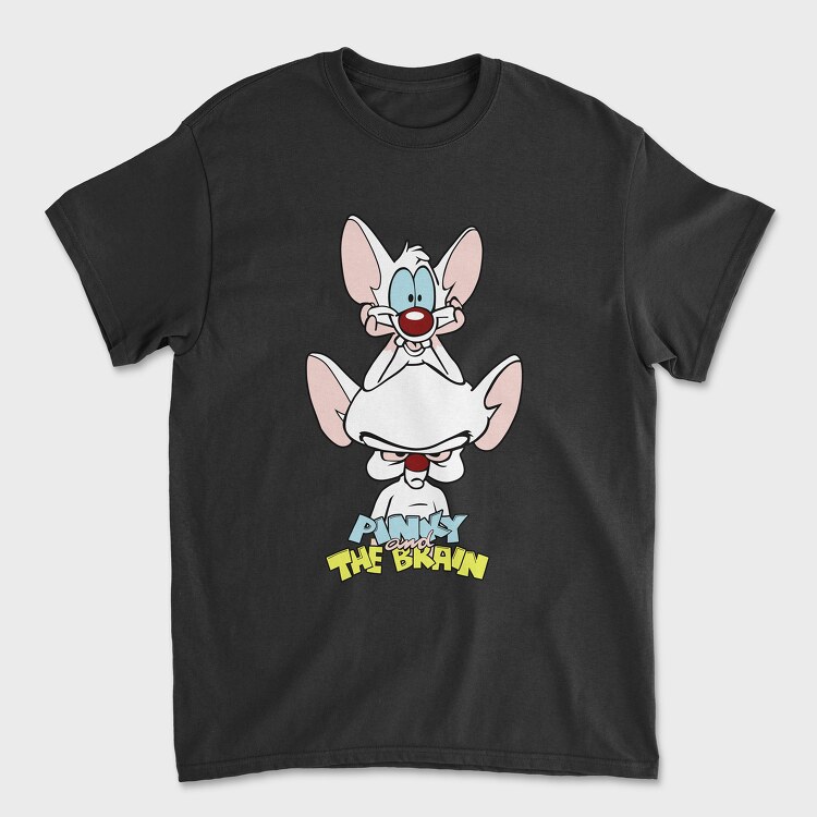 Pinky & the Brain 4, Unisex Men's T-Shirt