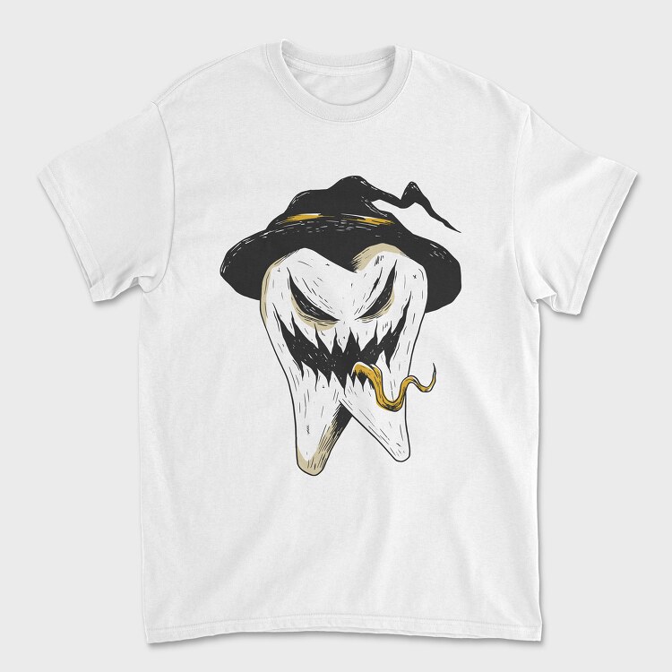 Yeti Scooter, Unisex Men's T-Shirt