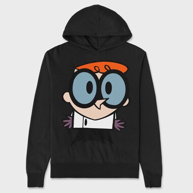 Cartoon Retro Dexter Laboratory 3, Unisex Men's Hoodie