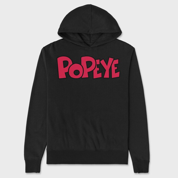 Popeye 1, Unisex Men's Hoodie