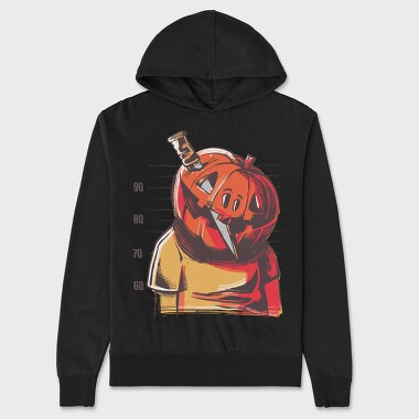 Prisioner Pumpkin, Unisex Men's Hoodie