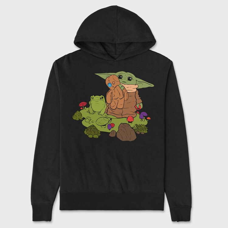 Baby Yoda 16, Унисекс Мъжко Суичър