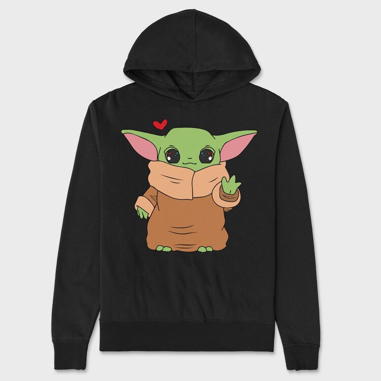 Baby Yoda 18, Unisex Men's Hoodie
